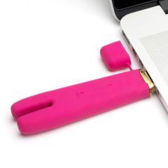   Crave Duet Flex - įkraunamas klitorio vibratorius (rožinis)
