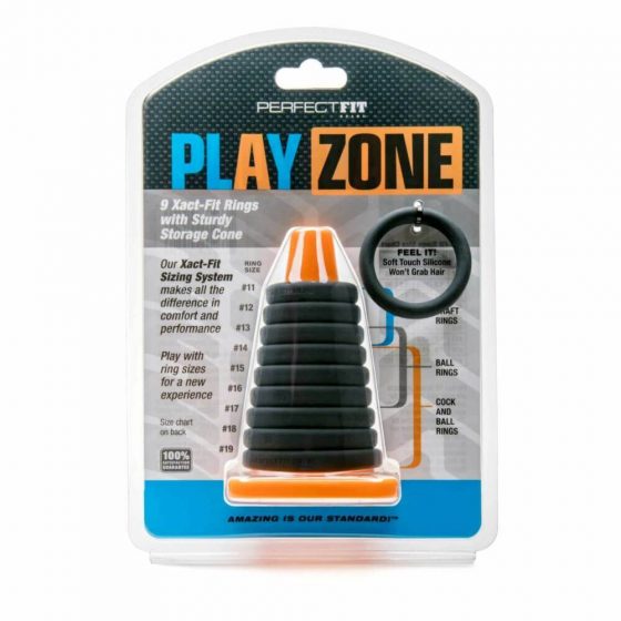Play Zone - penio, sėklidžių žiedų ir tempimo rinkinys (9 dalių)