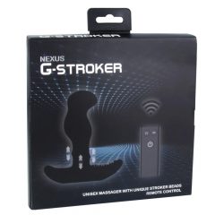  Nexus G-stroker - nuotolinio valdymo prostatos vibratorius (juodas)