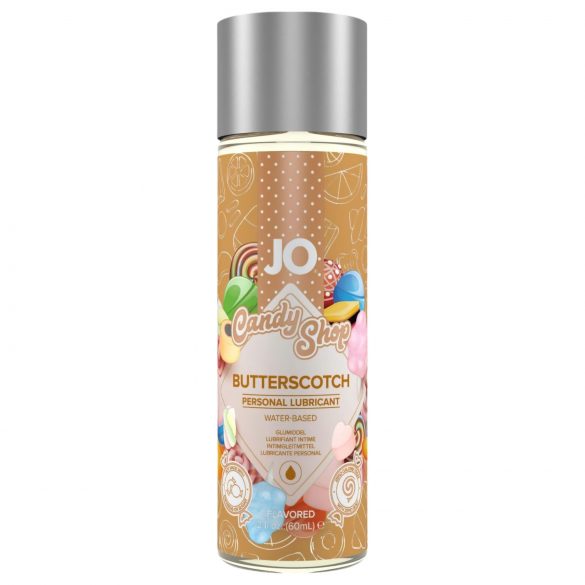 JO Candy Shop Sviestinės Karamelės - vandens pagrindo lubrikantas - sviestinė karamelė (60ml) 