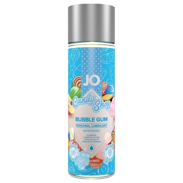 JO Candy Shop Bubble Gum - vandens pagrindo lubrikantas (60 ml)