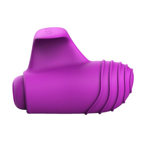 B SWISH Pagrindinis - silikoninis piršto vibratoriaus (violetinis)