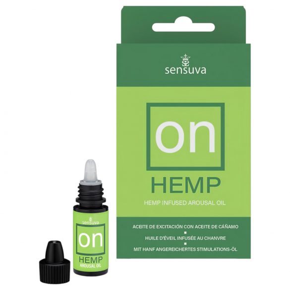 Sensuva Hemp - dilgčiojantis intymus aliejus moterims (5 ml)