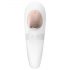 Satisfyer Pro 4 Couples - porinis oro bangų vibratorius poroms (baltas)