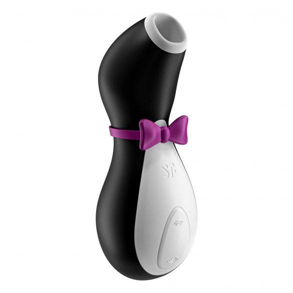 Satisfyer Pingvinas - įkraunamas, atsparus vandeniui klitorio stimuliatorius (juoda-balta) 