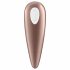 Satisfyer 1 Numeris Vienas - vandeniui atsparus oro bangų klitorio stimulatorius (rudas) 