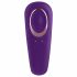 Satisfyer Double Classic - atsparus vandeniui, akumuliatorinis porų vibratorius (violetinis) 