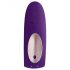 Satisfyer Double Plus Remote - belaidis, įkraunamas porinis vibratorius (violetinis)