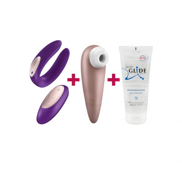 Satisfyer vibratorius rinkinys poroms (3 dalių)