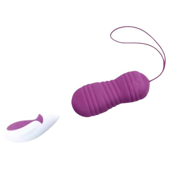 FEELZTOYS Foxy - vandeniui atsparus vibruojantis kiaušinėlis (violetinis)