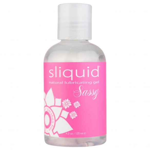 Sliquid Sassy - jautrus vandens pagrindo analinis lubrikantas (125ml) 