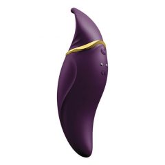   ZALO Hero - akumuliatorinis, atsparus vandeniui klitorio vibratorius (violetinis)