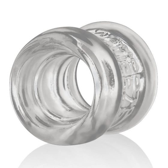 OXBALLS Squeeze - sėklidžių žiedas ir tempiklis (permatomas)