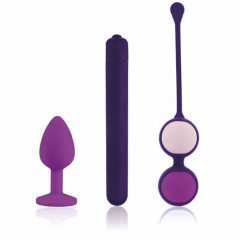   Rianne Essentials First - vibratorius rinkinys - violetinis (3 dalių)