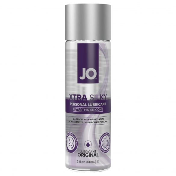 System JO Xtra Silky - silikoninis lubrikantas su Vitaminu E (60ml) 