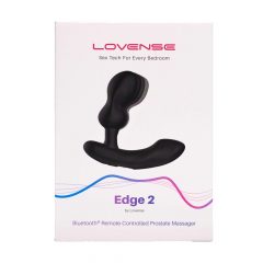 LOVENSE Edge 2 - išmanus prostatos vibratorius (juodas)