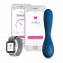 OHMIBOD Bluemotion Nex 2 - išmanusis įkraunamas G taško vibratorius (mėlynas)