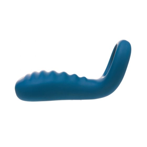 OHMIBOD Bluemotion Nex 3 - išmanus, akumuliatorinis vibracinis penio žiedas (mėlynas)