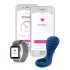 OHMIBOD Bluemotion Nex 3 - išmanus, akumuliatorinis vibracinis penio žiedas (mėlynas) 