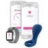 OHMIBOD Bluemotion Nex 3 - išmanusis, įkraunamas vibruojantis penio žiedas (mėlynas)