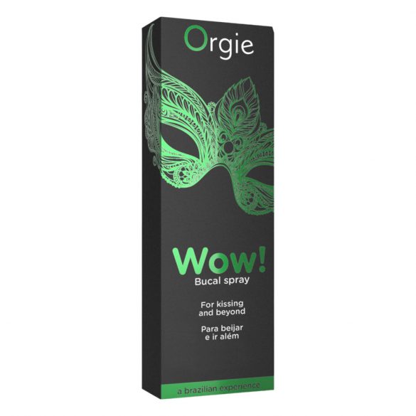 Orgie Wow Burnos Purškiklis - šaldantis oralaus sekso purškiklis (10ml) 