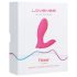 LOVENSE Flexer Panty - įkraunamas 2in1 vibratorius (rožinis)