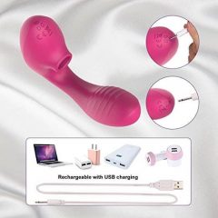   Tracy's Dog OG - G-taško vibratorius ir klitorio stimuliatorius (rožinis)